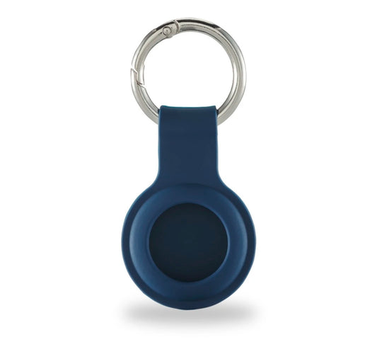 Hama Sleutelhanger Fantastic Feel Voor Apple Airtag Siliconen-Look Blauw