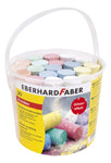 Eberhard Faber Ef-526520 Stoepkrijt Glitter 20 Stuks In Emmer