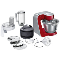 Bosch Mum5X720 Keukenmachine Rood/Zilver