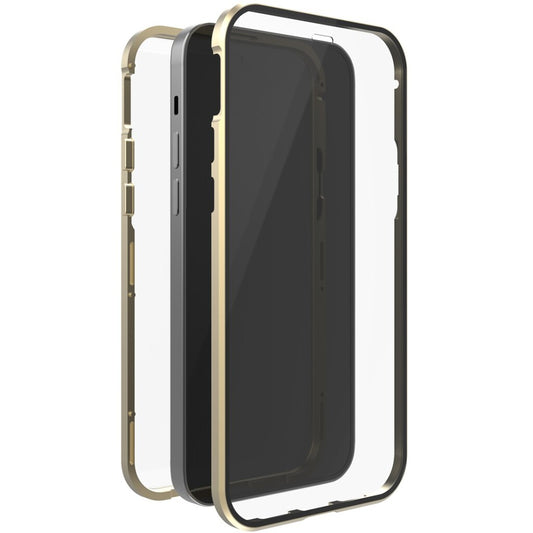 White Diamonds 360 Glas Cover Voor Apple Iphone 14 Goud