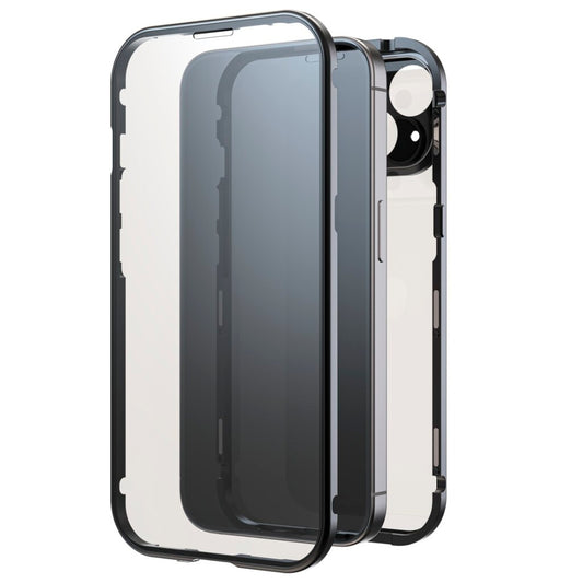 Black Rock 360 Glass Cover Voor Apple Iphone 15 Zwart