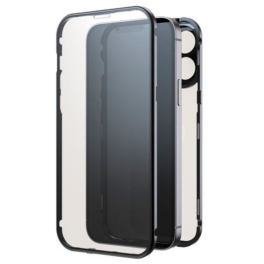 Black Rock 360 Glas Cover Voor Apple Iphone 15 Pro Max Zwart