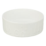 Trixie Xmas Voerbak Hond Keramiek Wit