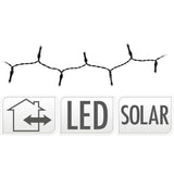 Progarden Solar Lichtsnoer - 400 Led - 24  + 4 Meter - Warm Wit  - Met Bewaarbox