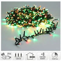 Microcluster - 800 Led - 16M - Three Tone Traditional - Timer - Lichtfuncties - Geheugen - Buiten