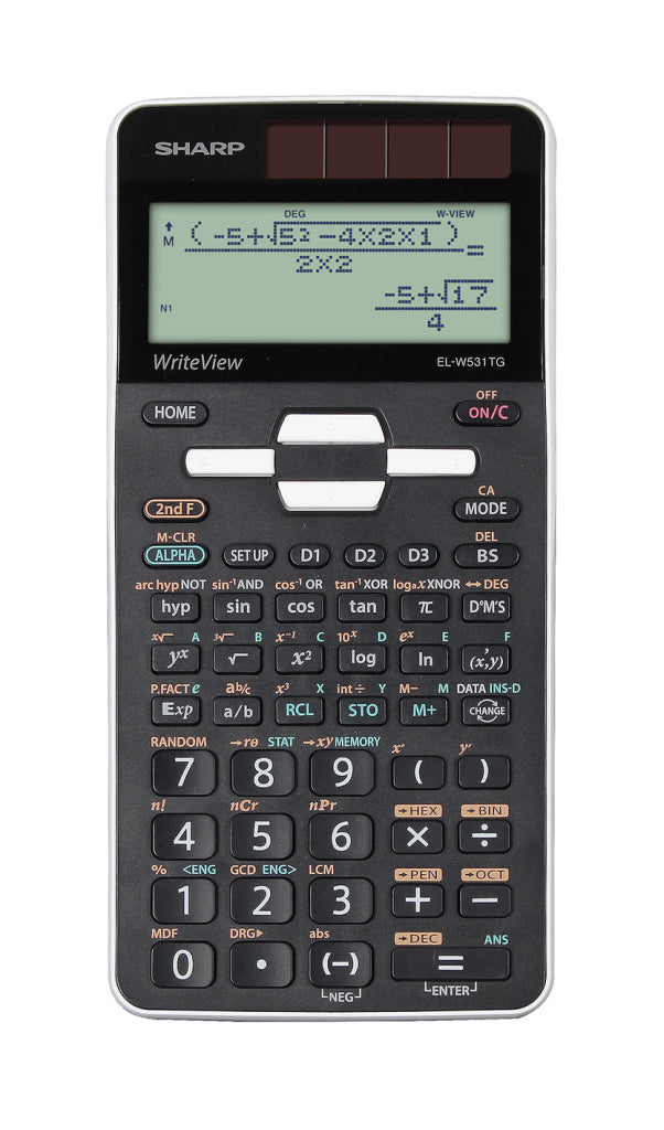 Citizen Sh-Elw531Tgwh Calculator Sharp Elw531Tgwh Wit Wetenschappelijk Write View