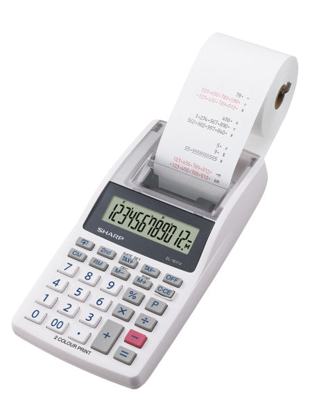 Citizen Sh-El1611V Calculator Sharp El1611V Grijs Print