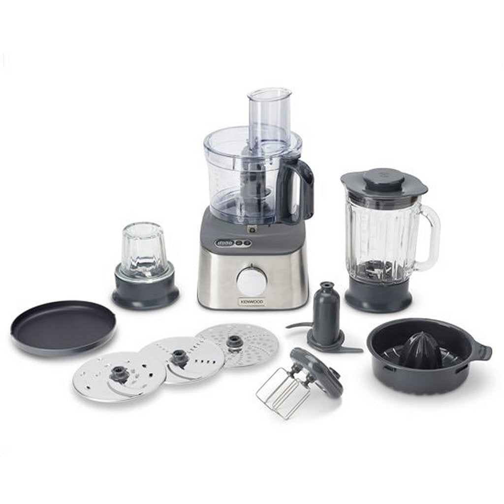 Kenwood Fdm313Ss Multipro Compact Foodprocessor Grijs/Rvs