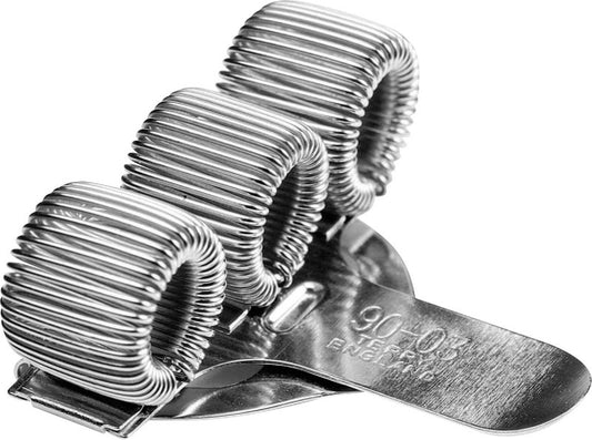 Terry Te-90-03-4 Clip Voor 3 Pennen En/Of Potloden Zilver