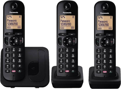 Panasonic Kx-Tgc253Nlb Telefoon Trio Black