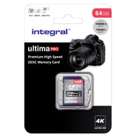 Integral Sdxc V30 100/70Mbs Pro 64Gb