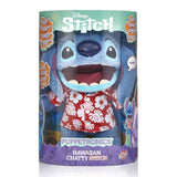 Disney Stitch Hawaiian Chatty Stitch Knuffel 30 Cm + Geluid