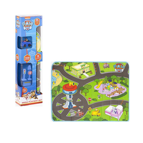 Paw Patrol Speelkleed + Auto En Accessoires