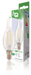 Hq Hqlfe14Fltp001 Led Retro Filament Lamp E14 Gebogen Kaars 2 W 210 Lm 2700 K
