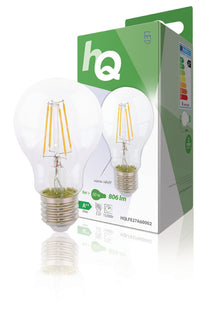 Hq Hqlfe27A60002 Led Retro Filament Lamp E27 A60 6 W 806 Lm 2700 K