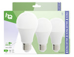 Hq Hqle27A603P02 Led Lamp  3 Stuks  E27 A60 9 W 806 Lm 2700 K
