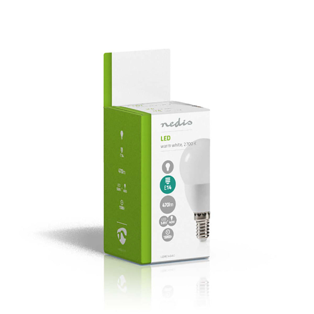 Nedis Ledbe14G452 Led-Lamp E14 G95 5,8 W 470 Lm