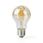 Nedis Wifilrt10A60 Smartlife Led Filamentlamp Wi-Fi E27 360 Lm 4.9 W Warm To Cool White 1800 - 6500 K Glas Android&Trade; / Ios Peer