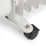 Nedis Htoi30Wt9 Mobiele Olieradiator 800 / 1200 / 2000 W 9 Vinnen Instelbare Thermostaat 3 Warmte Standen Omvalpreventie Wit