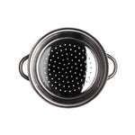 Ceruzo Stoompan 3.1 Liter - Rijst- En Groentestomer - 3-Delig - Ø 20 Cm - Inductie - Met Glazen Deksel