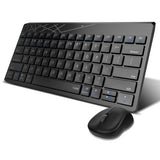 Rapoo Draadloze Combo Set Toestenbord En Muis Multi-Mode 8000M Zwart Qwerty Us