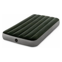 Intex 64107 Prestige Downy 1-Persoons Luchtbed 191X99 Cm Groen/Grijs