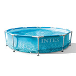 Intex 28206Np Beachside Metal Frame Zwembad 305X76 Cm Zonder Filterpomp