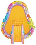 Intex 56139Np Opblaasbaar Speelzwembad Dino Park Met Glijbaan 201X157X69Cm