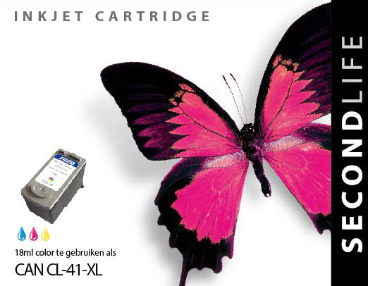 Kangaro Sl-11011038 Cartridge Secondlife Canon Cl 41 Kleur