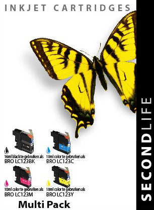 Kangaro Sl-11511029 Cartridge Secondlife Brother Multipack Lc 121/123