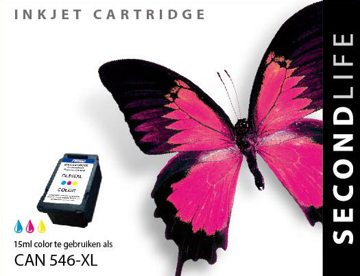 Kangaro Sl-11011208 Cartridge Secondlife Canon Cl 546 Xl Color
