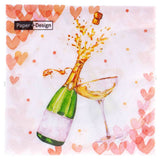 Overige Merken 3-Laags Papieren Servetten Hearts Bubbles 33X33 Cm 20 Stuks
