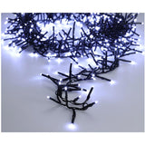 Maxi Cluster Kerstverlichting - 800 Led - 12M - Wit - Timer - Lichtfuncties - Geheugen - Buiten
