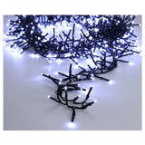 Maxi Cluster Kerstverlichting - 1200 Led - 18M - Wit - Timer - Lichtfuncties - Geheugen - Buiten