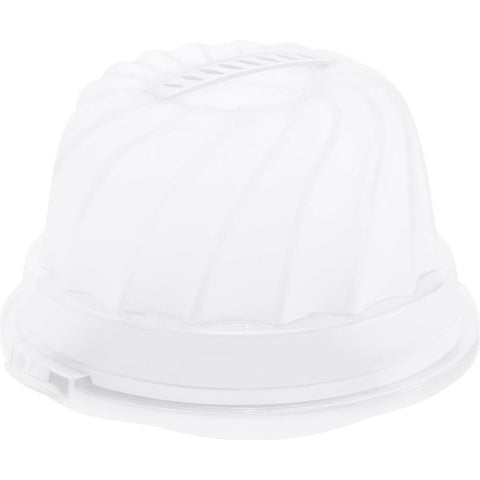 Rotho Fresh Cakedoos Tulband 30.5 Cm Wit/Transparant