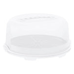 Rotho Fresh Taartdoos 35.5X16.5 Cm Wit/Transparant