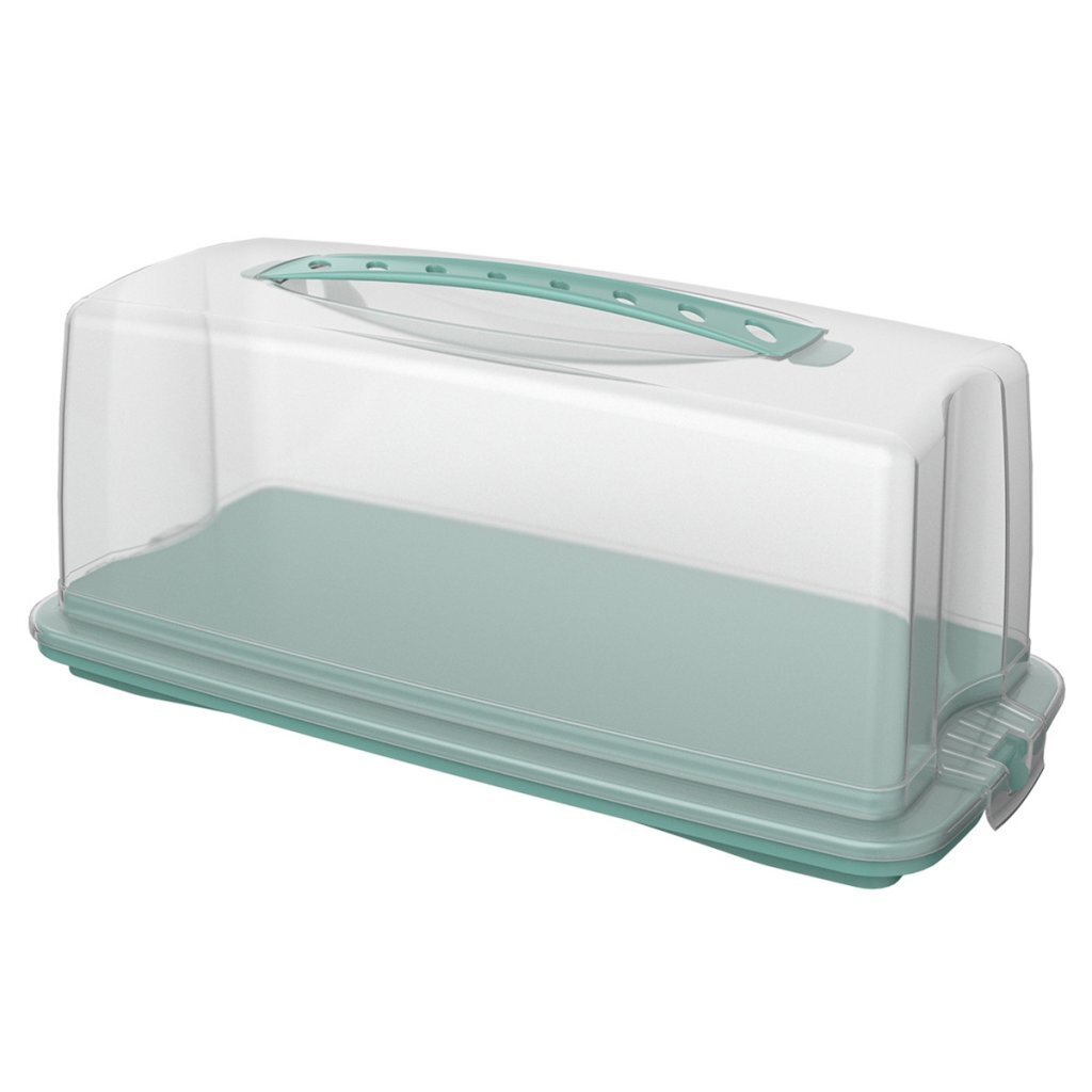 Rotho Fresh Cakedoos Rechthoek 36X16.5X16.5 Cm Mistletoe Groen