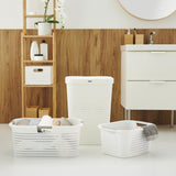 Rotho Country Wasverzamelaar 55L Wit