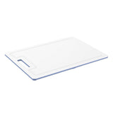 Rotho Caruba Snijplank 34X25X0.9 Cm Wit/Horizon Blauw