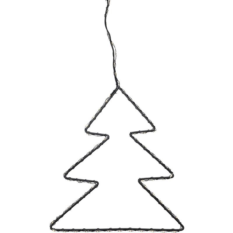 Kerstverlichting - Kerstboom 20 Cm - Met Timer - Op Batterijen
