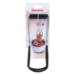 Metaltex Potlifter 22X8.5 Cm Zilver/Zwart