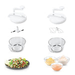 Metaltex Kitchen Helpers Topedo Slacentrifuge Wit/Transparant