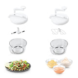 Metaltex Kitchen Helpers Topedo Slacentrifuge Wit/Transparant