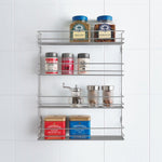 Metaltex Space Saver Smart Kitchen Pepito Kruidenrek 4 Etages 36X8X45 Cm Zilver