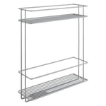 Metaltex Space Saver Smart Kitchen Uitschuifbaar Gootsteenkastrekje 11X38X34 Cm Zilver