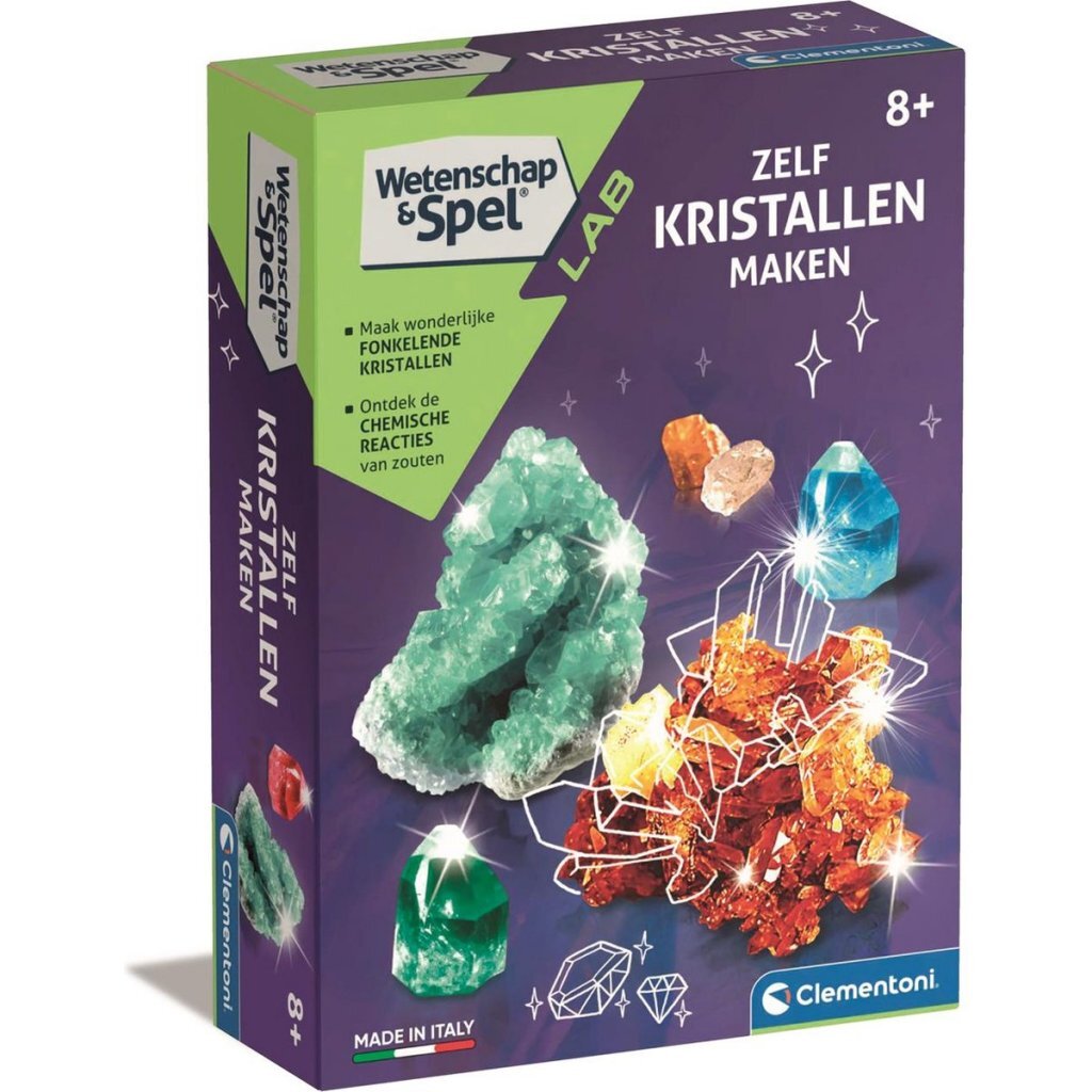 Clementoni Wetenschap &Amp; Spel Zelf Kristallen Maken