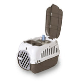 Bama Pet Transportbox 59X38X37 Cm Taupe/Wit