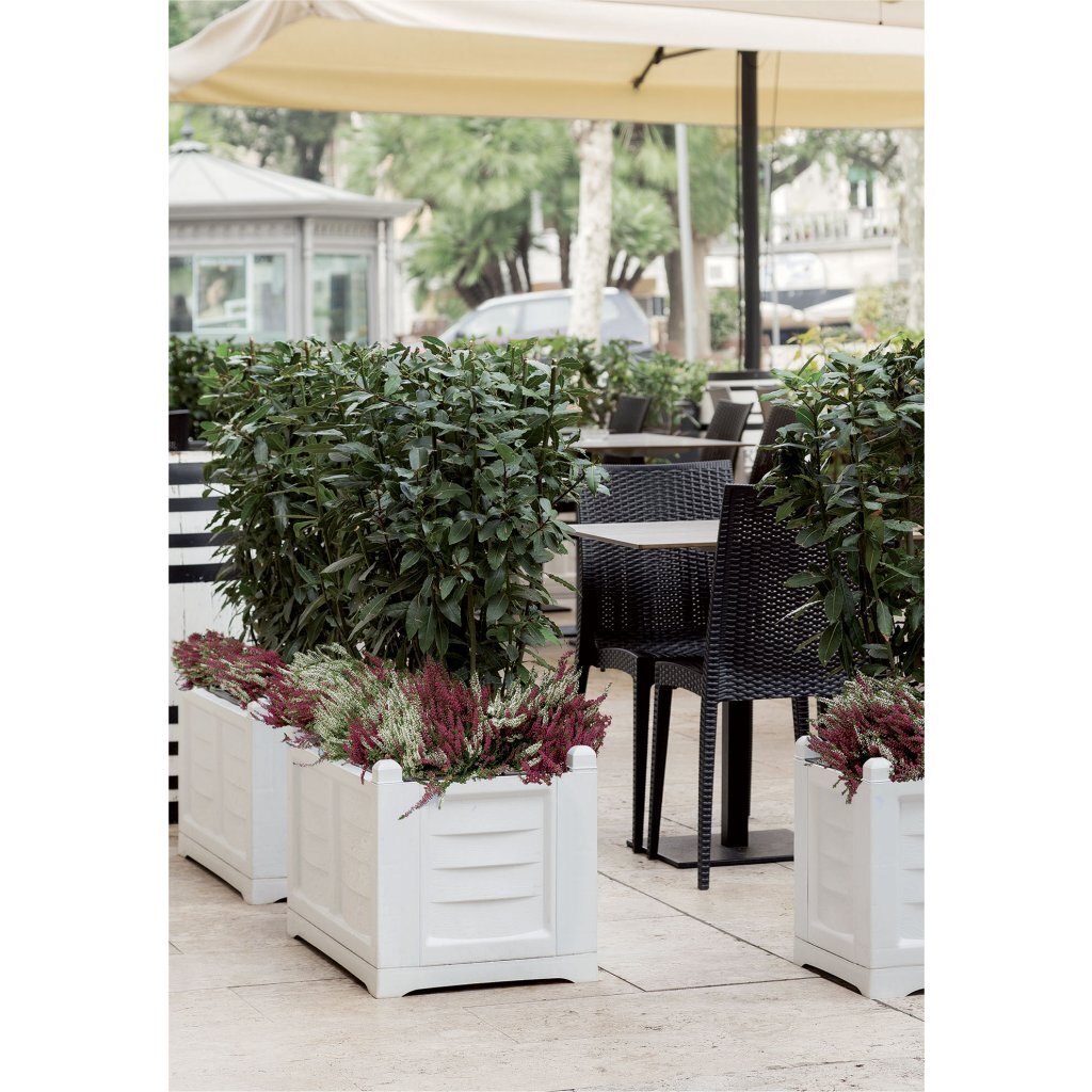 Bama Kit Arredo Plantenbak 80X42.5X42 Cm Wit