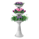 Bama Trevy Fioriera Plantenbak 50X114 Cm Wit