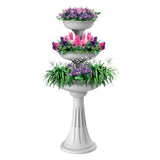 Bama Trevy Fioriera Plantenbak 50X114 Cm Wit
